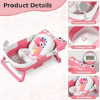 Collapsible Baby Bathtub for Newborn, Foldable Baby Bath Tub - Image 2