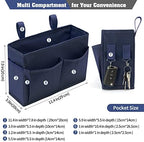 Bseash Bunk Bed Organizer, Bedside Caddy Hanging Bed Organizer Storage Bag - Image 2