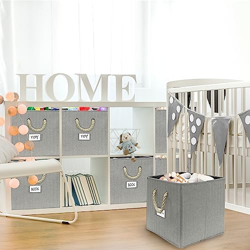 Simple Houseware 13-Inch Cube Storage Bin - Image 5
