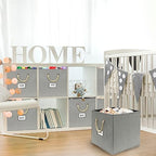 Simple Houseware 13-Inch Cube Storage Bin - Image 5