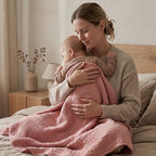 Muslin Swaddle Blankets for Newborn, 4 Pack Breathable Soft Receiving Blanket - Image 5