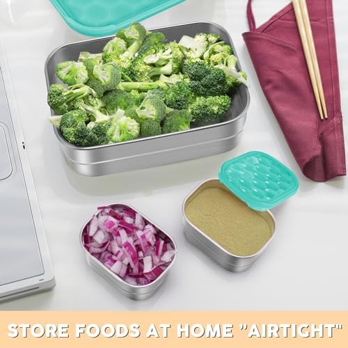 Tanjiae Small Stainless Steel Lunch Containers - Image 6