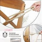 Magnetic Curtain Tiebacks Rope Decorative Holdbacks - Image 4