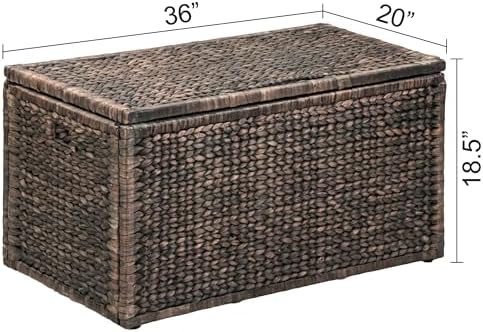 eHemco Wicker Storage Trunk - Image 5