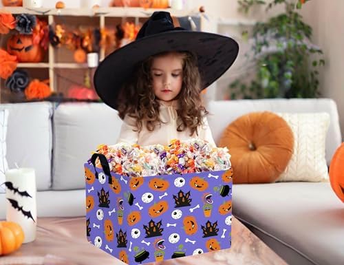 Large Halloween Themed Candy Gift Boo Basket - Image 7