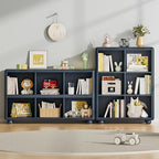 ONBRILL Kids Bookshelf with 6 Cube Storage, Toy Storage Organizer - Image 5
