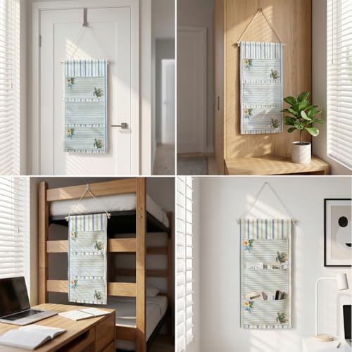 IAXIC Canvas Wall Hanging Organizer - Image 5