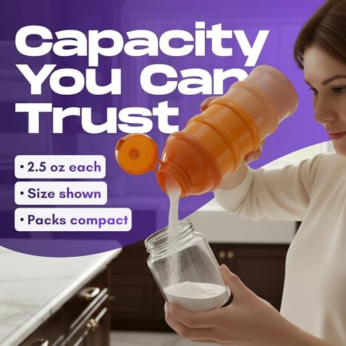 Mommy's Helper Pak N' Stak Baby Formula Dispenser, 4 Compartments - Image 7