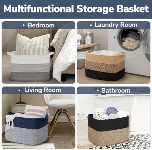 Goodpick 50L Large Woven Storage Basket - Image 5