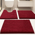 Bathroom Rugs Sets 3 Piece Non Slip, Bath Rugs - Image 2