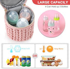 Accmor Breastmilk Cooler Bag, Insulated Baby Bottle Cooler Tote Bags - Image 2
