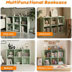 6 Cube Storage Organizer, Kids Cubby Bookshelf, Thickened Panels, Anti-Tip Kit - Image 6