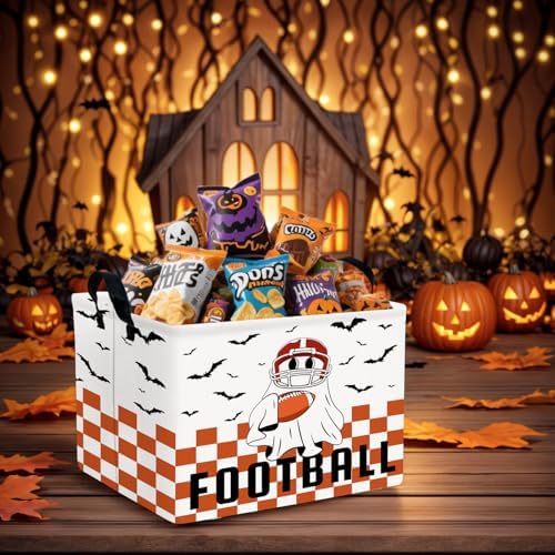Halloween Basket Gift Cute Ghost Parties Decor Kid Trick or Treat Basket - Image 5