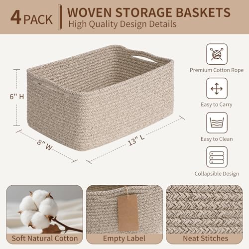 Goodpick 4 Pack Storage Baskets - Image 3
