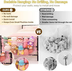 2 Pack Stuffed Animal Hammock, Corner Stuffed Animal Storage Net - Image 4