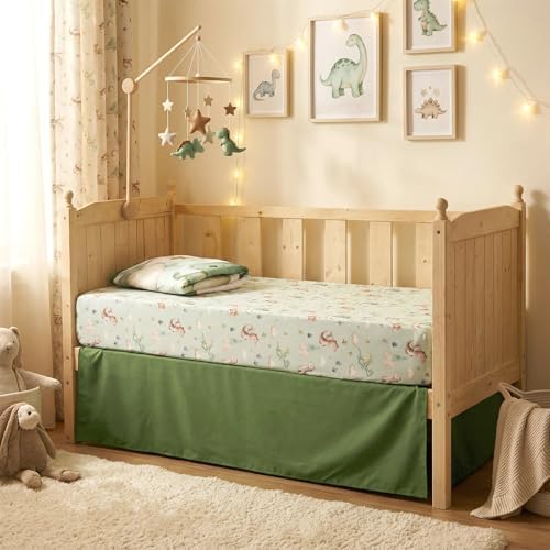 Peryiter 3 Pcs Watercolor Dragon Crib Sheet Set - Image 4