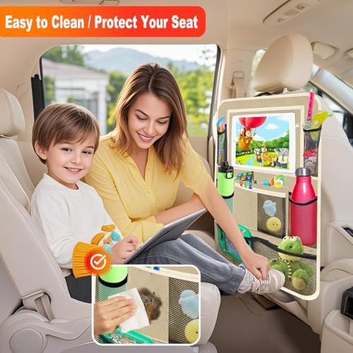 Car Backseat Organizer ，2 Pack Car Organizer Back Seat - Image 4