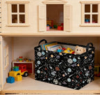 Sanjiaofeng Rectangular Moon and Stars Basket Waterproof Foldable Kids Laundry - Image 5