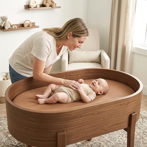 100% Muslin Baby Bassinet Sheets - Image 2