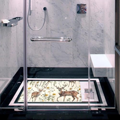 Shower Mat Bathtub Mat, 26.8x15.1 inch, Non-Slip Bath Mat - Image 6