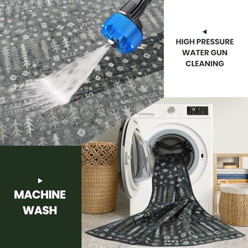 8x10 Washable Area Rug, Soft Area Rugs - Image 3