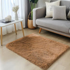 OLANLY 2x3 Machine Washable Small Bedside Rug, Soft Fluffy Shaggy Entryway - Image 3