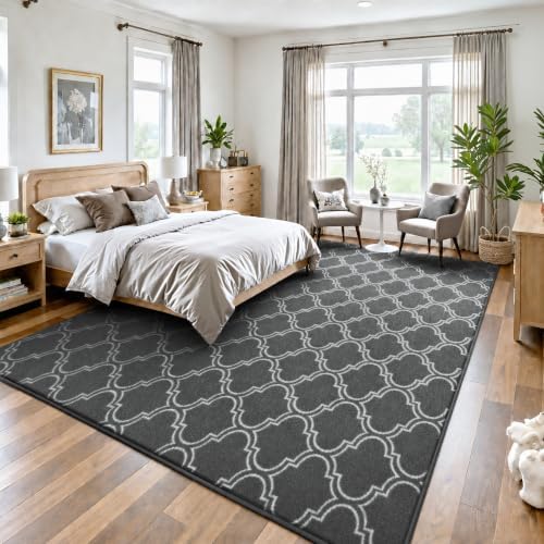 Keeko 6x9 Area Rugs for Living Room, Soft Washable Memory Foam Bedroom Rug - Image 5