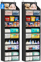 AOODA 2 Pack Over the Door Organizer, Large Capacity Closet Door Hanging by AOODA