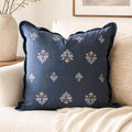 BlissBlush Throw Pillow Cover 20x20, Floral Accent Cushion Cover by BlissBlush