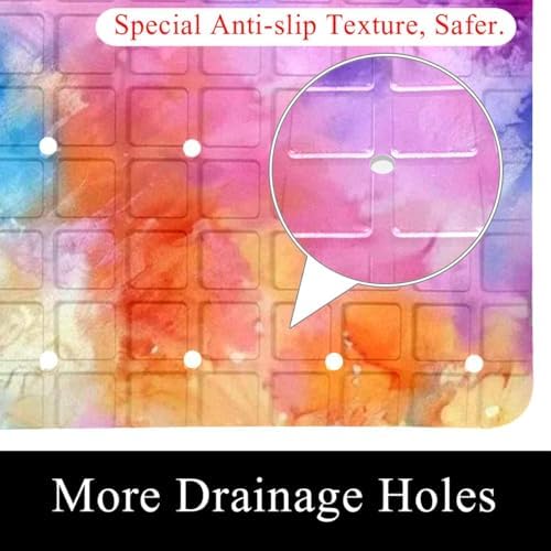 Baby Bath Mat Non Slip 26.8"x15.1" Bathtub Mat - Image 2