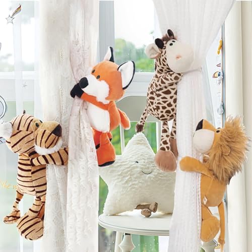 Curtain Tiebacks, 1 Pair Cute Animal Curtain Holdbacks - Image 6