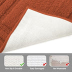 HOMEIDEAS Bathroom Rugs Sets 2 Piece, Super Soft and Absorbent Non Slip - Image 5