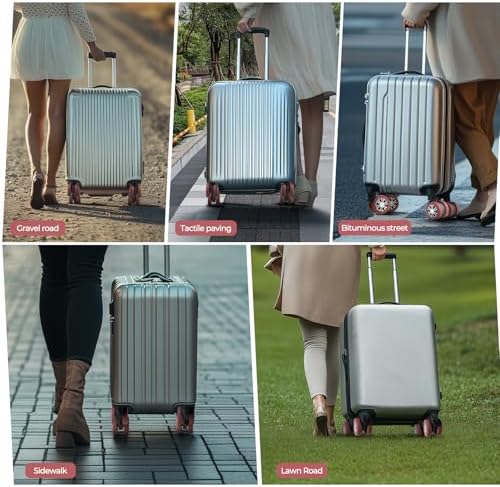 8Pcs Upgrade Luggage Wheel Covers, Travel Accessories - Image 6