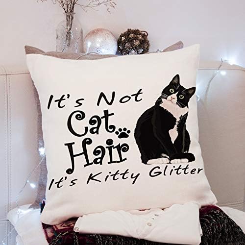 Cat Pillow Case Funny Gift for Cat Lovers Cat Mom Gifts Crazy Cat Lady Gifts - Image 2