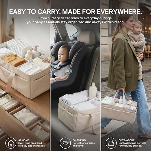 Koala Babycare Baby Diaper Caddy Organizer - Image 3