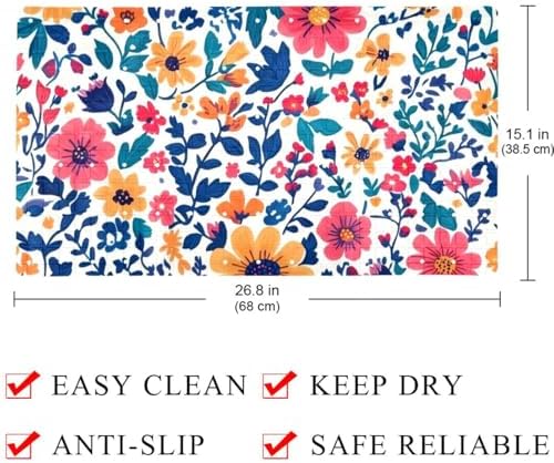 Baby Bath Mat Non Slip 26.8"x15.1" Bathtub Mat - Image 4