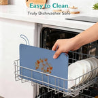Silicone Placemat for Baby Self-Eating: Dishwasher Safe & Non-Slip for Dining - Image 3