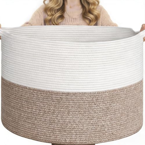 Goodpick 65L Large Woven Rope Basket by Goodpick