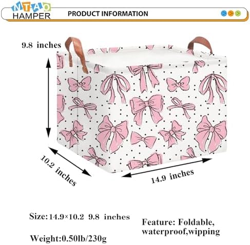 NTAOHAMPER Rectangular Storage Basket Empty, Storage Bin - Image 6