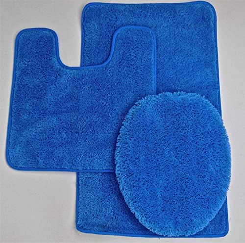 #6 Bath Mat, Contour Mat, and Lid Cover, by Unknown