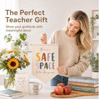 Classroom Decor, Classroom Signs Wall Art, Safe Space Wall Hanging Banner - Image 6