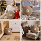 Novabright Cute Teddy Bear Pillow Decorative Throw Pillow - Image 6