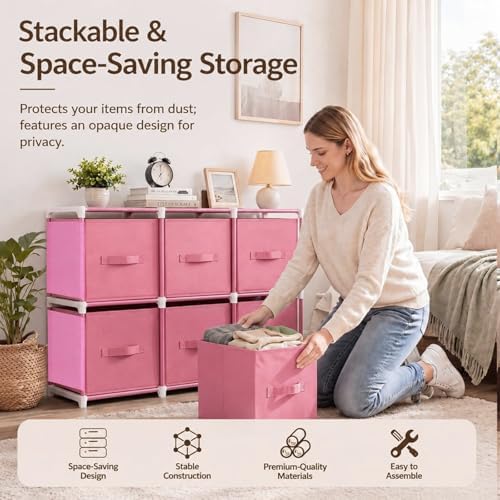 Geetery Under Dorm Bed Cube Organizer Shelf - Image 5