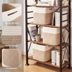 OIAHOMY 13 Inch Cube Storage Bins, Insert Storage Baskets - Image 3