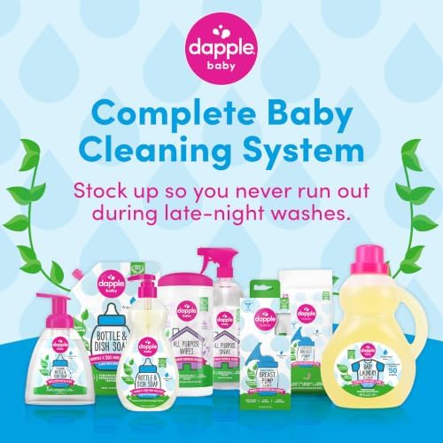Dapple Baby - Fresh Citrus Baby Bottle & Dish Soap - 16.9 fl oz - Image 6