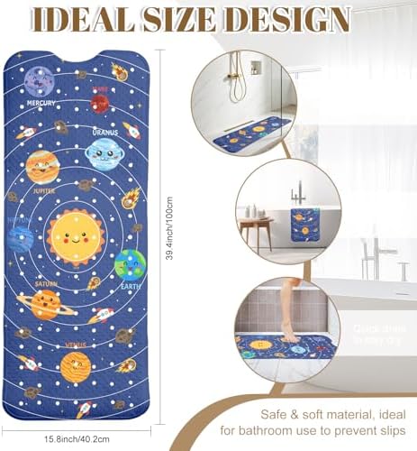 Space Bathtub Mat Non Slip - Image 2