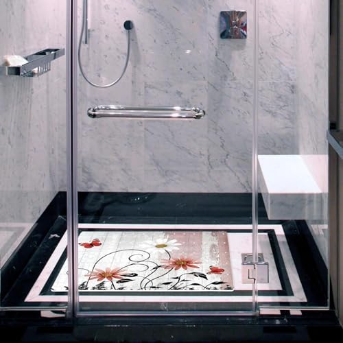 Shower Mat Bathtub Mat, 26.8x15.1 inch, Non-Slip Bath Mat - Image 6