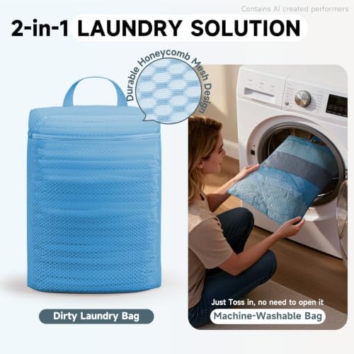 OlarHike 11 Set Packing Cubes for Travel, Gifts for Women Mom, Anti-Tearing - Image 6