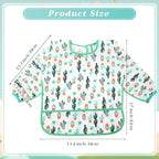 Tarpop Long Sleeve Bibs, Infant Smocks Bulk - Image 2