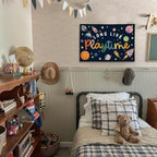 Playroom Wall Decor, Kids Toddler Boy Playroom Space Nursery Decor Hanging - Image 2